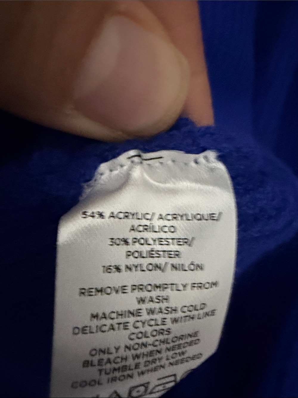 Ann Taylor Long Open-Front Cardigan in Royal Blue - Picture 4 of 5